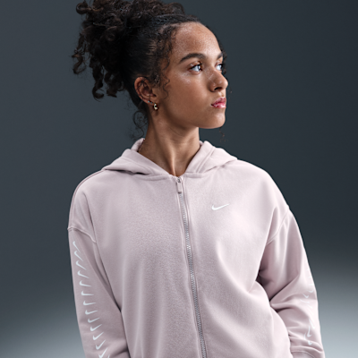 Nike Sportswear Girls' Dri-FIT Fleece Hoodie. Nike ID